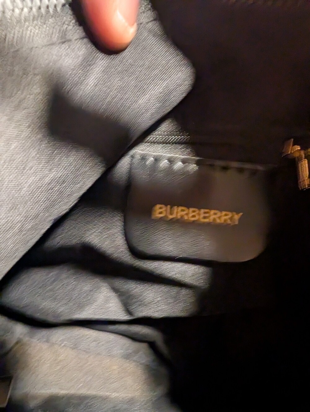 Burberry Black Nylon Tote Vip Gift - Picture 4 of 6